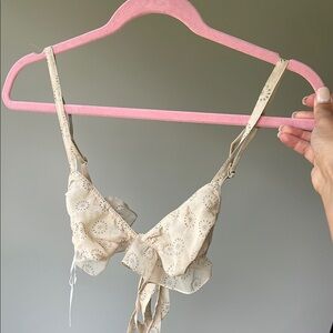 Beautiful bottoms Anthropologie bralette euro size 10 small